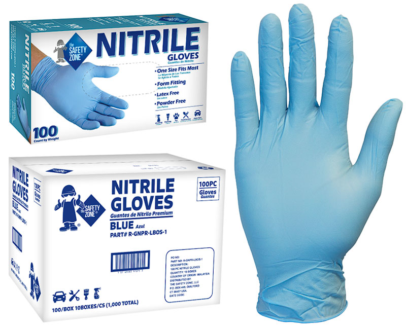 Lg Blue Rubber Gloves-Nixon - Flandangles Kitchen & Gift/Gibson's Fine  Linens